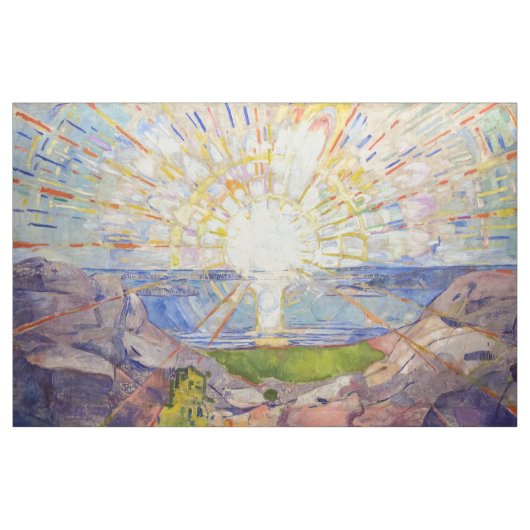 Tissu Edvard Munch - Le Soleil 1911 (Yard)