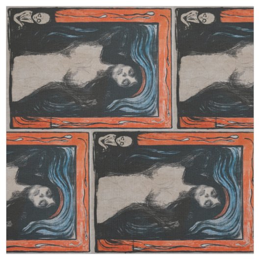 Tissu Edvard Munch - Madonna Lithographie (Échantillon)
