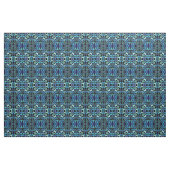 Tissu éffrayant de noir bleu de mites de papillons (Yard)