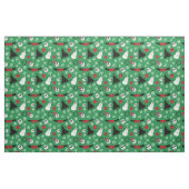 Tissu Éffrayant Noël Déplaisant Goth Fête à thème (Fat Quarter)