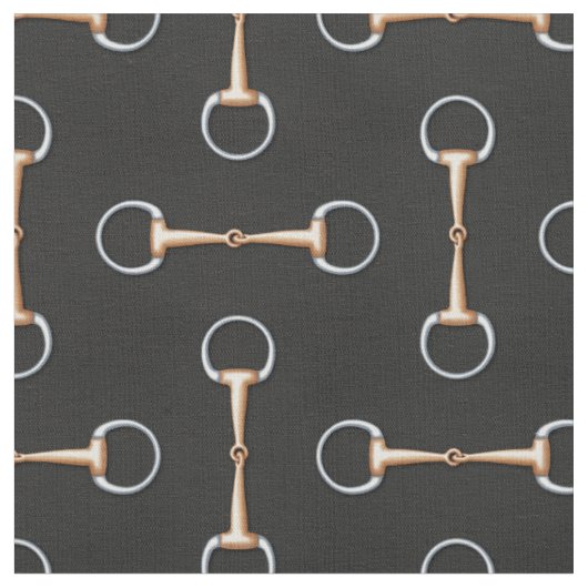 Tissu Eggbutt Snaffle Bit Equestrian (petite échelle) (Fermer)