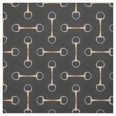Tissu Eggbutt Snaffle Bit Equestrian (petite échelle) (Échantillon)