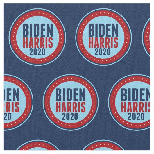 Tissu Élection de Biden Harris 2020 (Fermer)