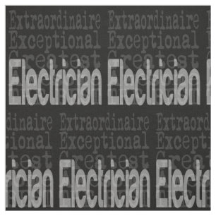 Tissu Electricien Extraordinaire