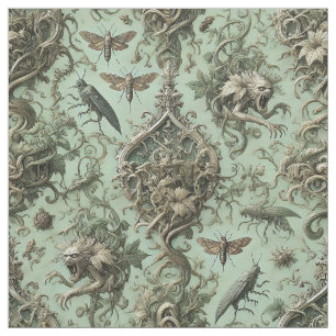 Tissu Elégance chitoyenne - Tuile gothique victorienne