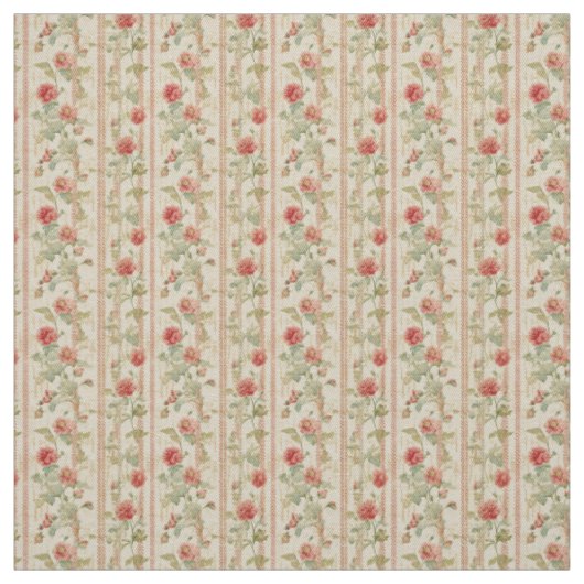 Tissu Élégance rustique Rose (Échantillon)