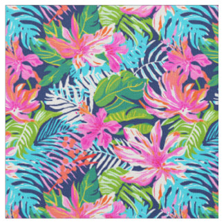 Tissu Élégance tropicale