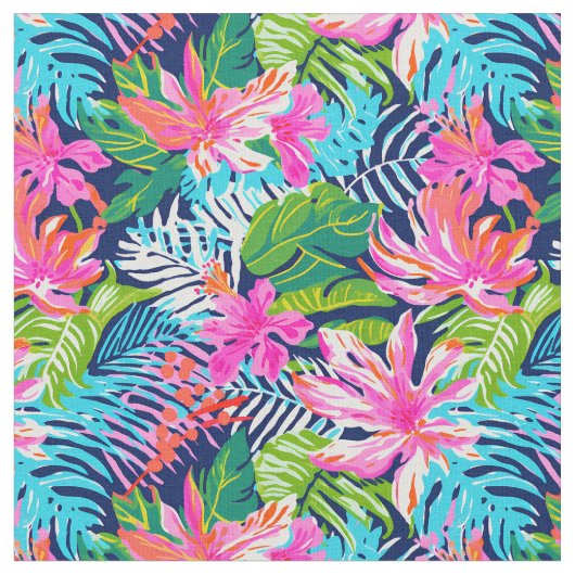 Tissu Élégance tropicale (Fermer)
