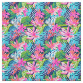 Tissu Élégance tropicale (Échantillon)