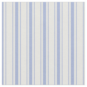 Tissu Élégant Bleu Rustique Classique Bleu Français Tick