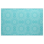 Tissu Elégant Boho Turquoise bleu Mandala (Fat Quarter)