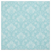 Tissu Élégant Chic Romantique Floral Damask-Mint (Échantillon)