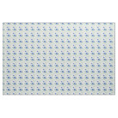 Tissu Élégant cornfleurs aquarelle (Yard)