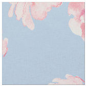 Tissu Élégant Couleur D'Aquarelle Rose Et Bleu (Fermer)