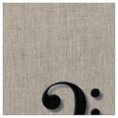 Tissu élégant de clef basse (Fermer)