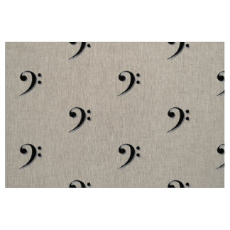 Tissu élégant de clef basse