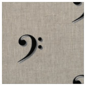 Tissu élégant de clef basse (Échantillon)