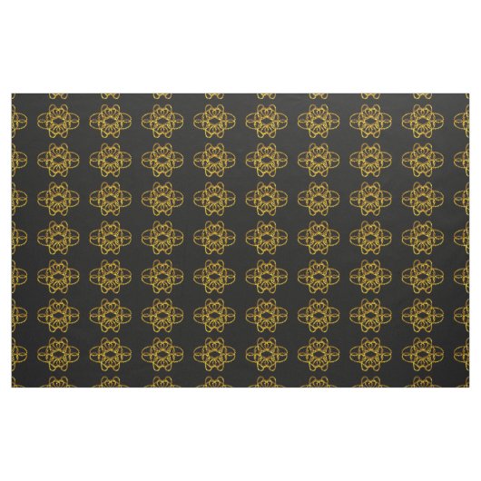 Tissu élégant de damassé (Fat Quarter)
