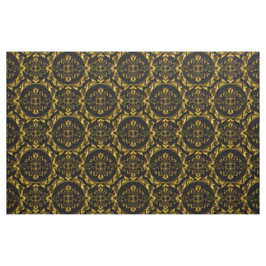 Tissu élégant de damassé (Fat Quarter)