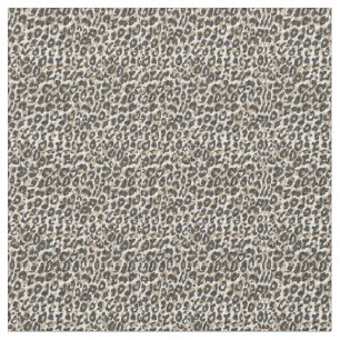 Tissu Élégant léopard poster de animal motif