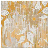 Tissu Elégant motif floral. (Fermer)