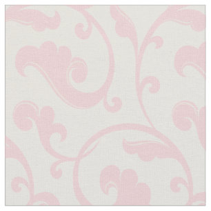 Tissu Élégant motif floral rose pacolique