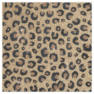 Tissu Élégant Parties scintillant or Empreinte de léo
