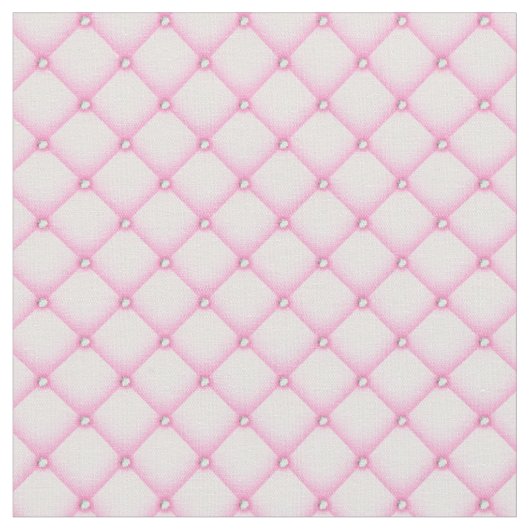 Tissu Élégant Plaid Rose Matelassé (Fermer)