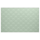 Tissu Élégant Romantique Chic Floral Damask-Sage Vert (Fat Quarter)