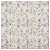 Tissu Elégant rose gris blanc (Échantillon)