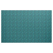 Tissu Elegant turquoise tooled leather  (Yard)