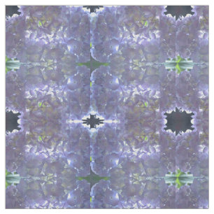 Tissu élégant violet fleuri clair Lavender Hydrangea