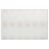 Tissu Elégante conception de points Mandala Or (Yard)