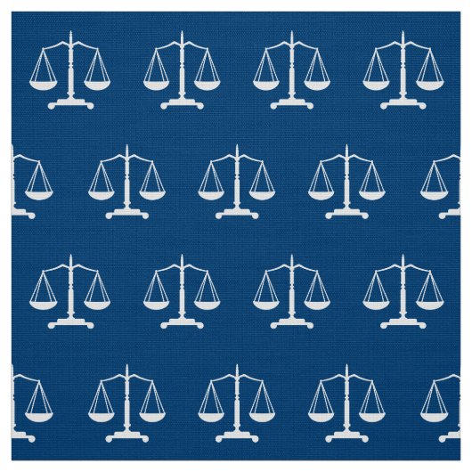 Tissu Élégantes échelles de justice| Avocat (Échantillon)