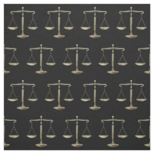 Tissu Élégantes échelles de justice  Avocat