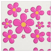 Tissu Élément rose floral (Détail)