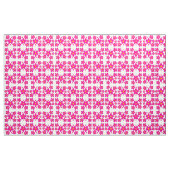 Tissu Élément rose floral (Yard)