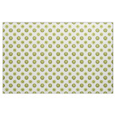 Tissu Élément vert à pois (Fat Quarter)
