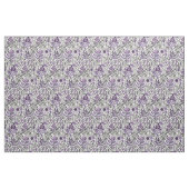 Tissu Éléments botaniques en violet (Fat Quarter)