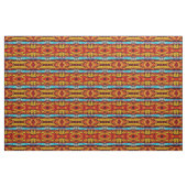 Tissu Eléments Chauds Et Froids Acrylique Verser Abstrai (Yard)
