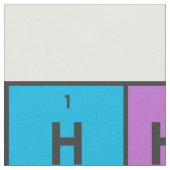 Tissu Éléments du tableau périodique (Fermer)