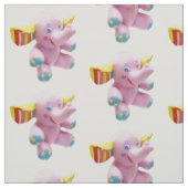 Tissu Éléphant bébé drôle (Échantillon)