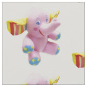 Tissu Éléphant bébé drôle (Détail)