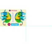 Tissu Eléphant couture et couture - Projet do-it-yoursel (Carreau)