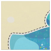 Tissu Eléphant couture et couture - Projet do-it-yoursel (Fermer)