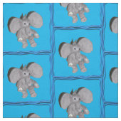 Tissu - Éléphant dans un cadre (Échantillon)