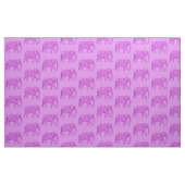 Tissu Éléphant de fleurs - mauve améthyste (Yard)