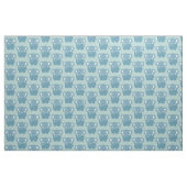 Tissu Elephant Motif bleu clair (Fat Quarter)