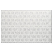 Tissu Éléphant peint à la main d'aquarelle moderne de (Fat Quarter)