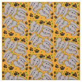 Tissu éléphants (Échantillon)